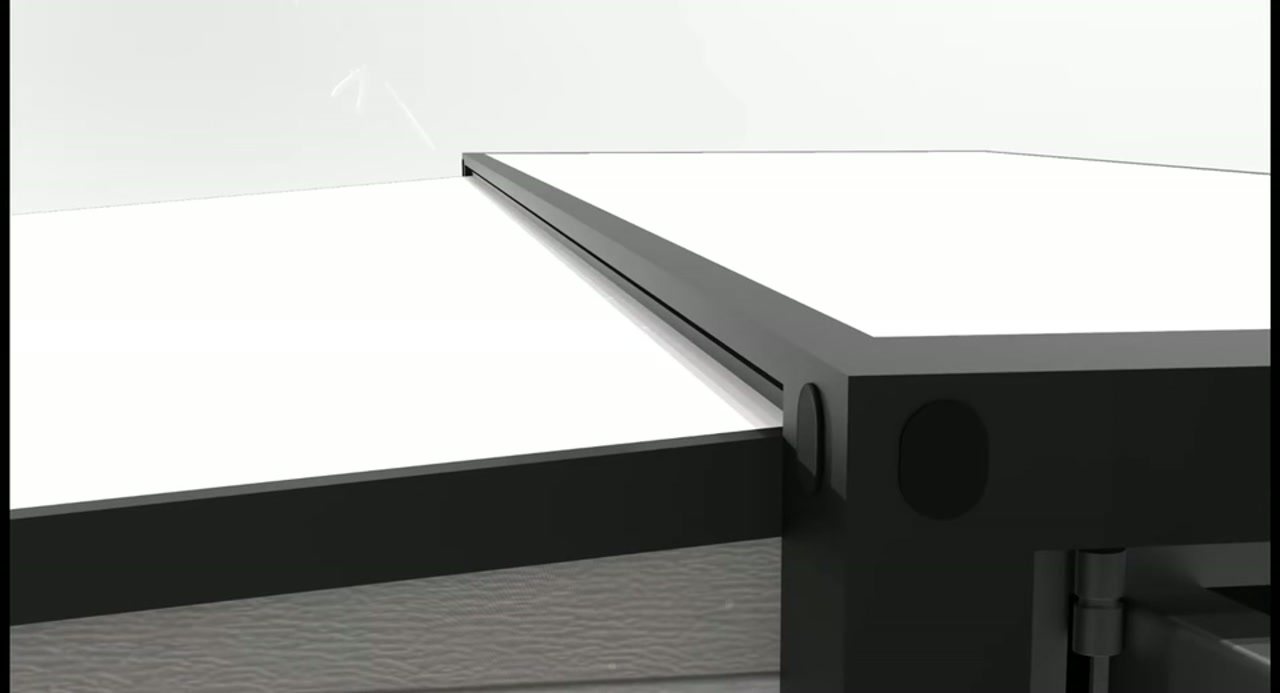 Floor connection unfold frame